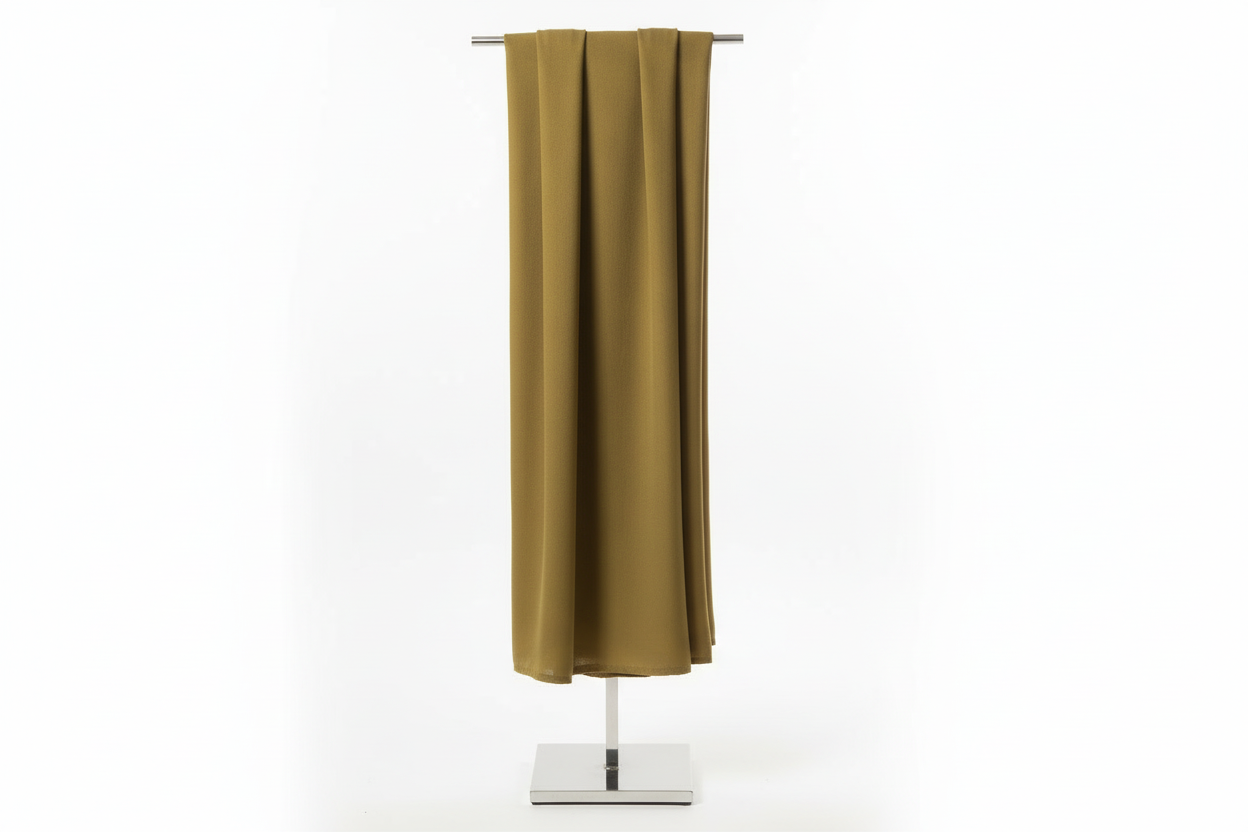 Ochre Veil — Malaysian Georgette Scarf