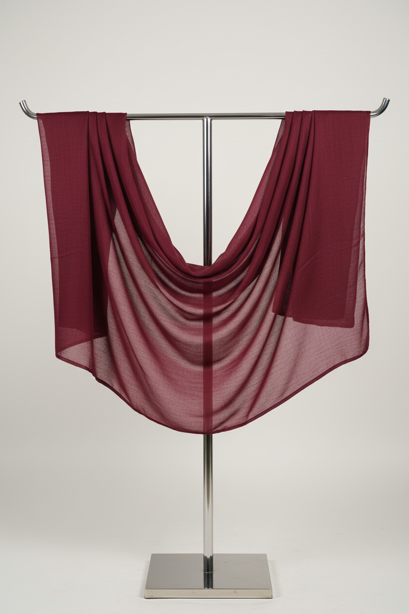 Auburn Wine — MOJA Jersey Scarf