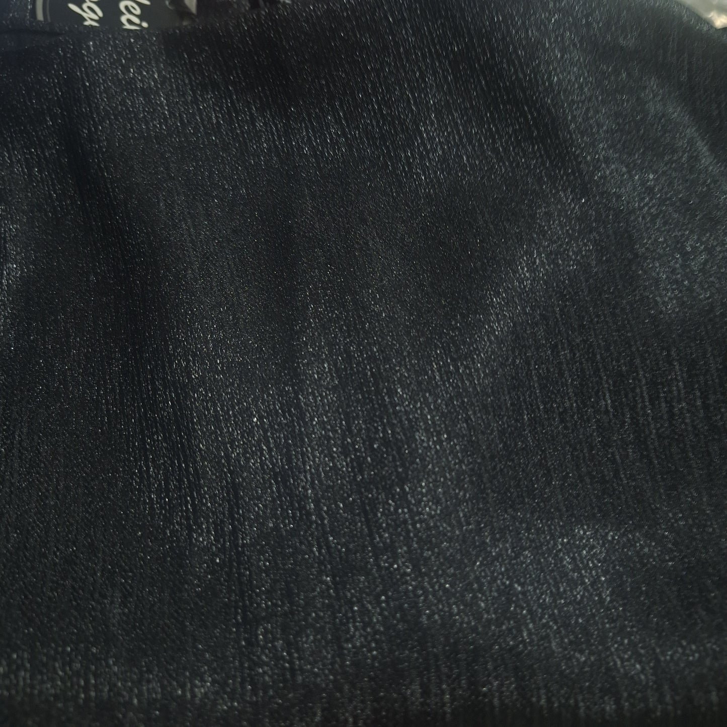 Noir Whisper — Chiffon Scarf