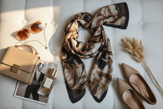 Carmel Stone - Modal Cotton Scarf