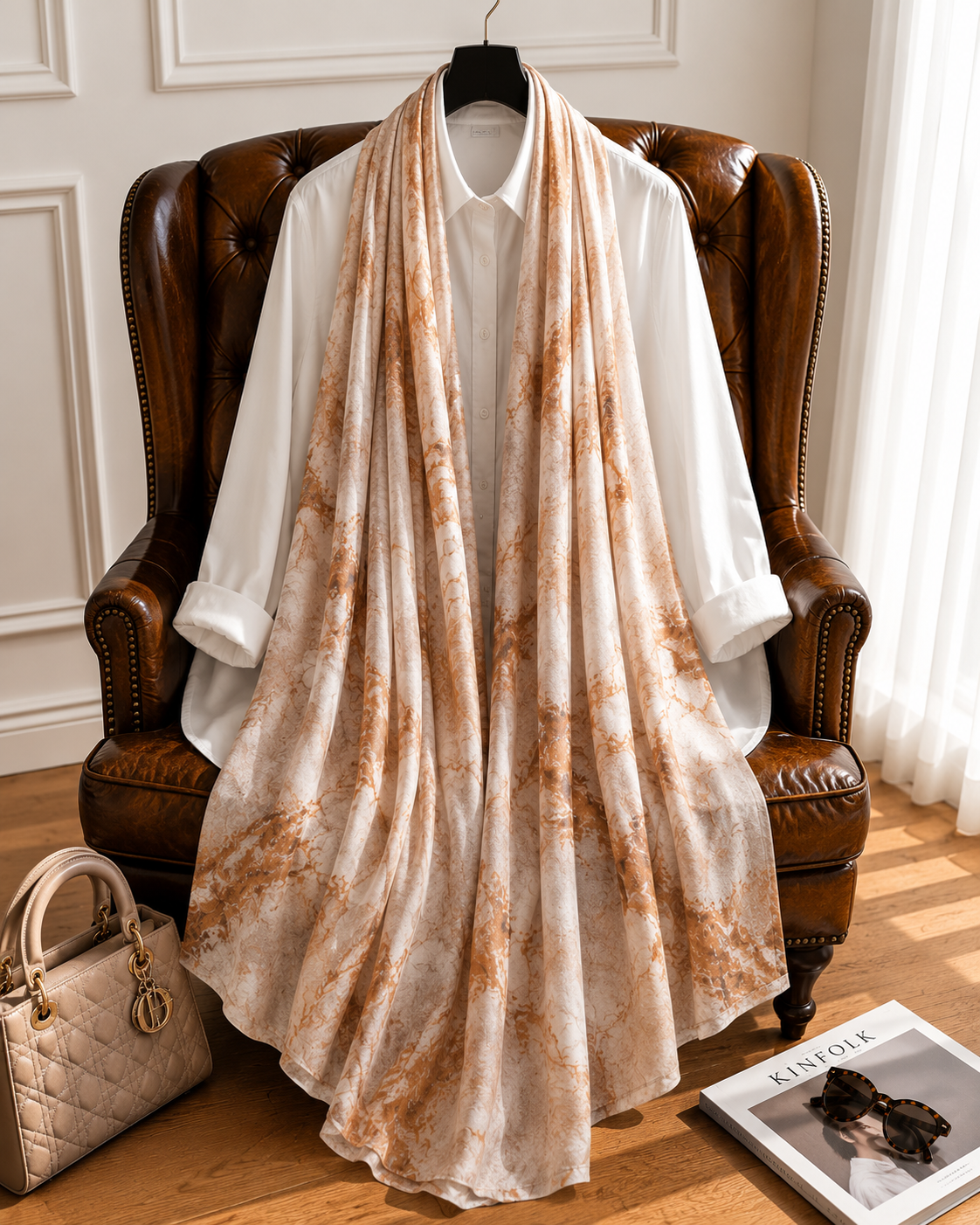 Desert Dune - Modal Cotton Scarf