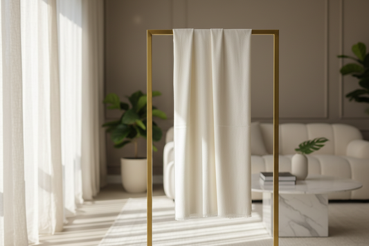 Ivory Whisper — Modal Silk Soft Drape Stole