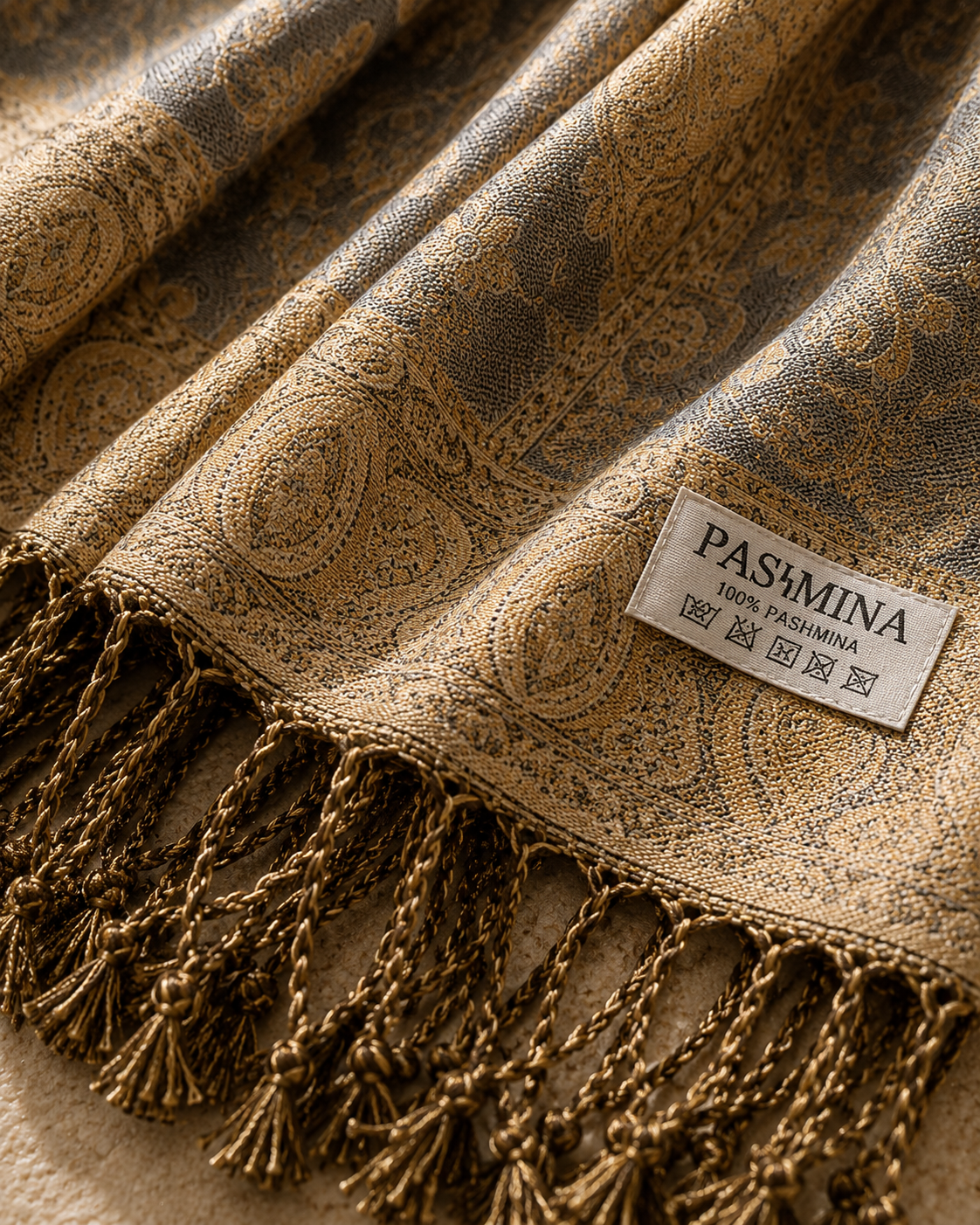 Sandstone Heritage -Premium Pashmina Stole