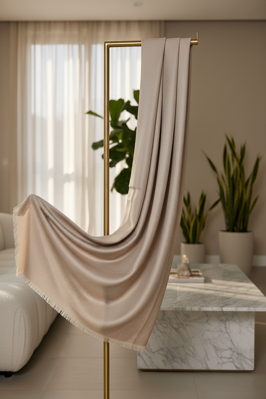 Sand Whisper — Modal Silk Soft Drape Stole