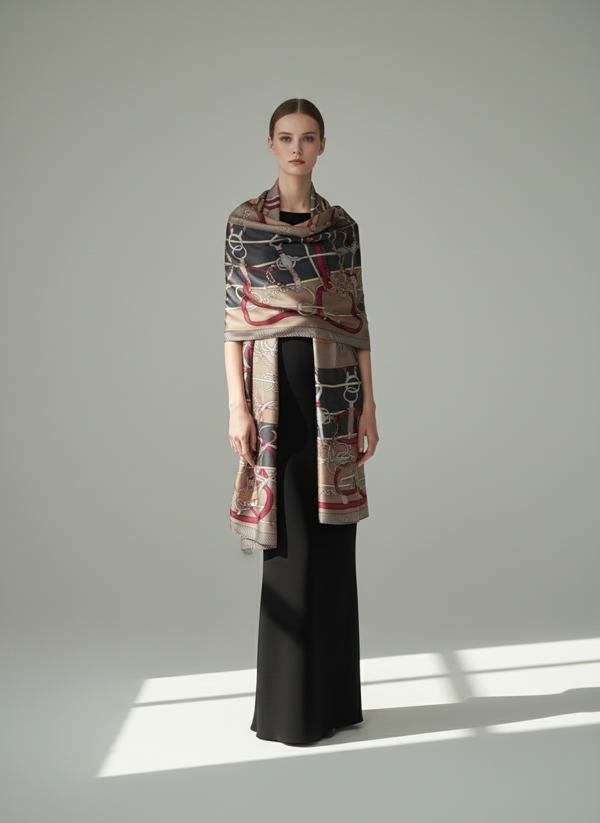 Bridle Muse Silk Scarf