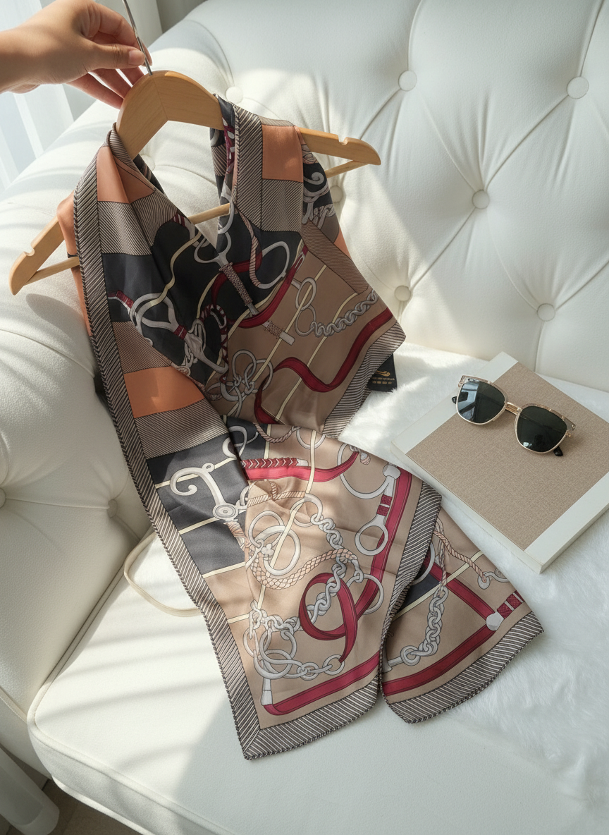 Bridle Muse Silk Scarf