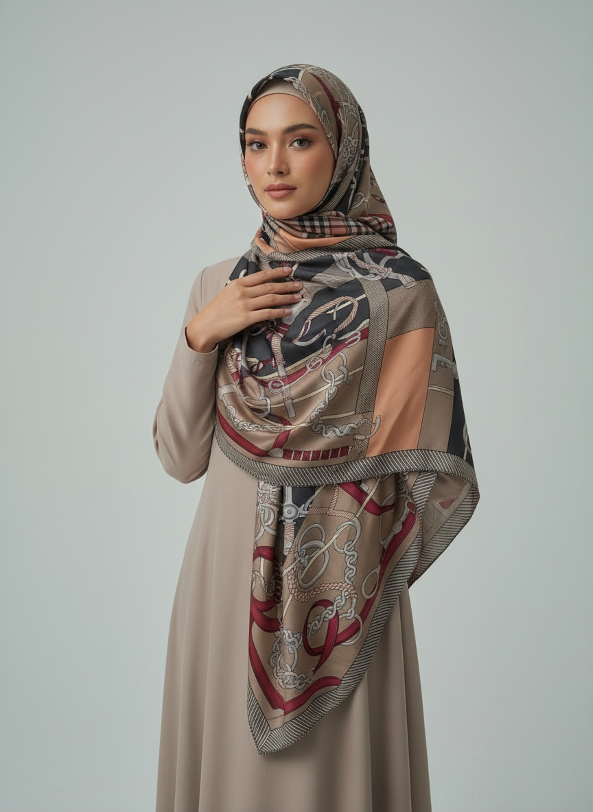 Bridle Muse Silk Scarf