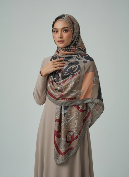 Bridle Muse Silk Scarf