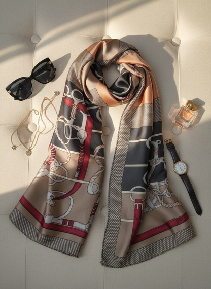 Bridle Muse Silk Scarf