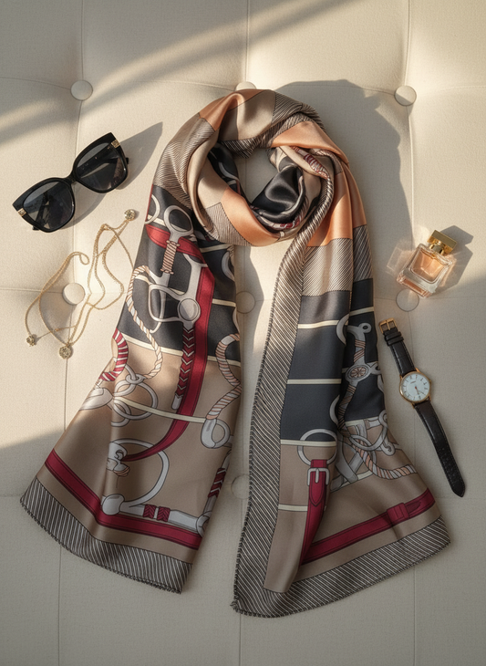 Bridle Muse Silk Scarf