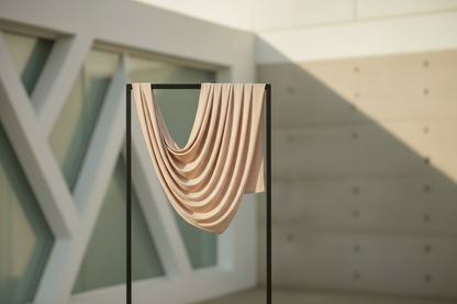 Caramel Veil — Malaysian Georgette Scarf