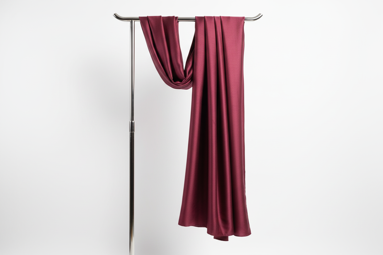 Velvet Merlot — Malaysian Georgette Scarf