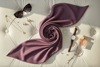 Heather Rose — Malaysian Georgette Scarf