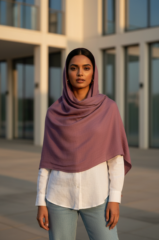 Heather Rose — Malaysian Georgette Scarf