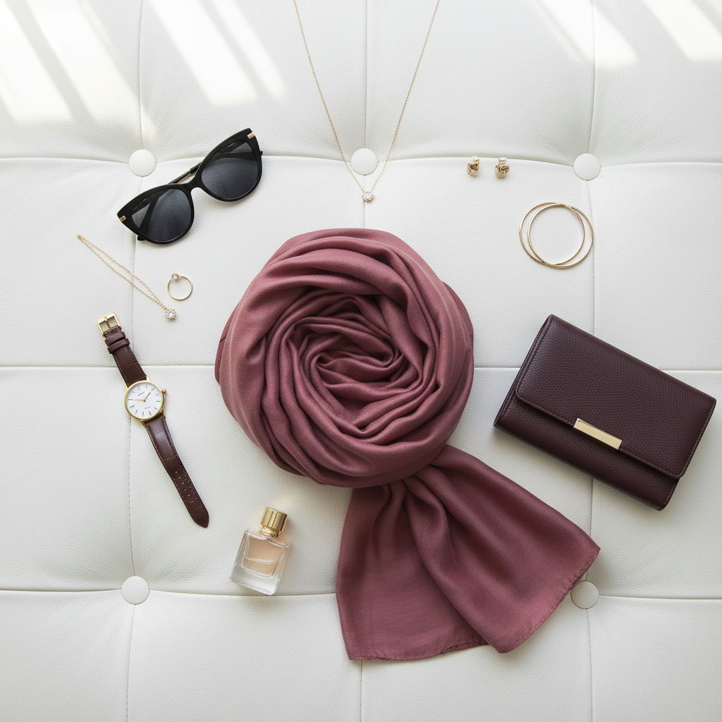 Antique Rose — MOJA Jersey Scarf