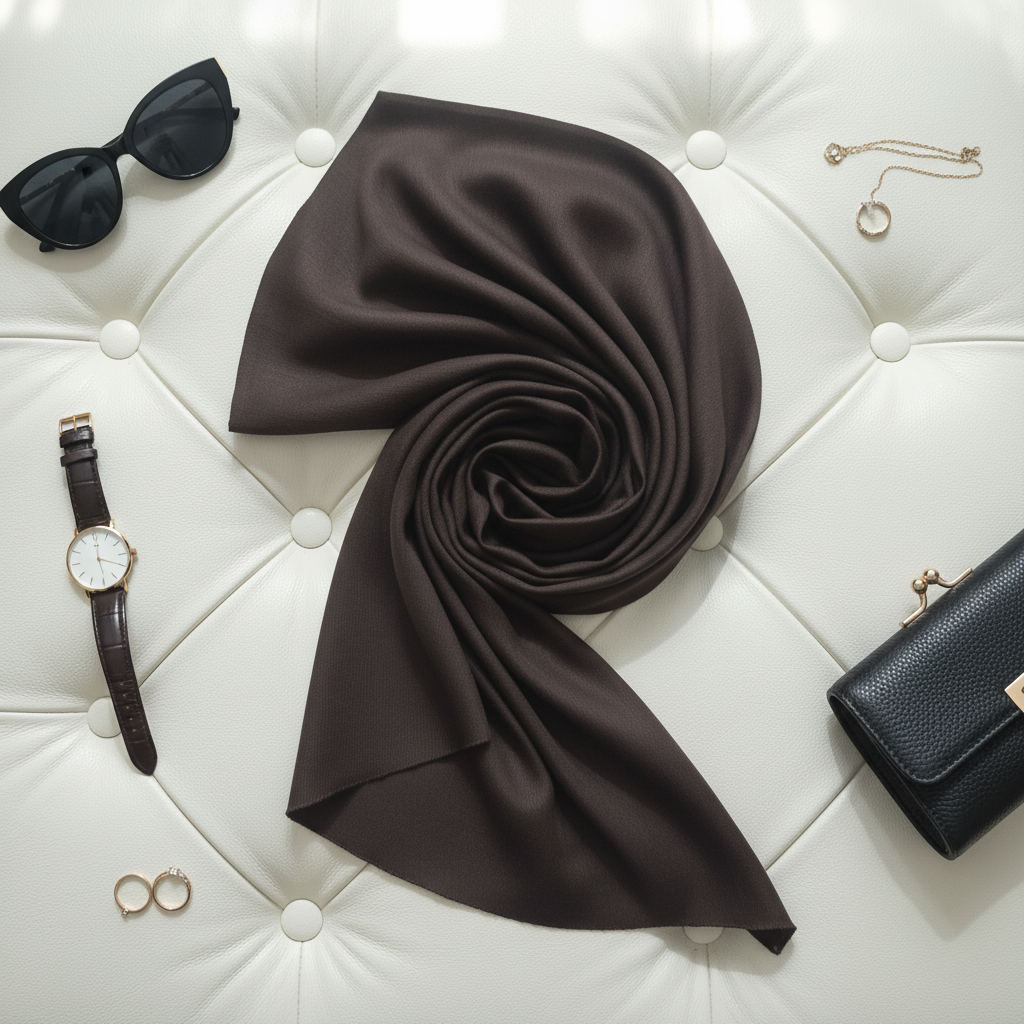 Cocoa Ash — MOJA Jersey Scarf