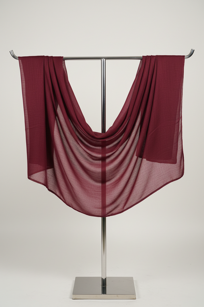 Auburn Wine — MOJA Jersey Scarf