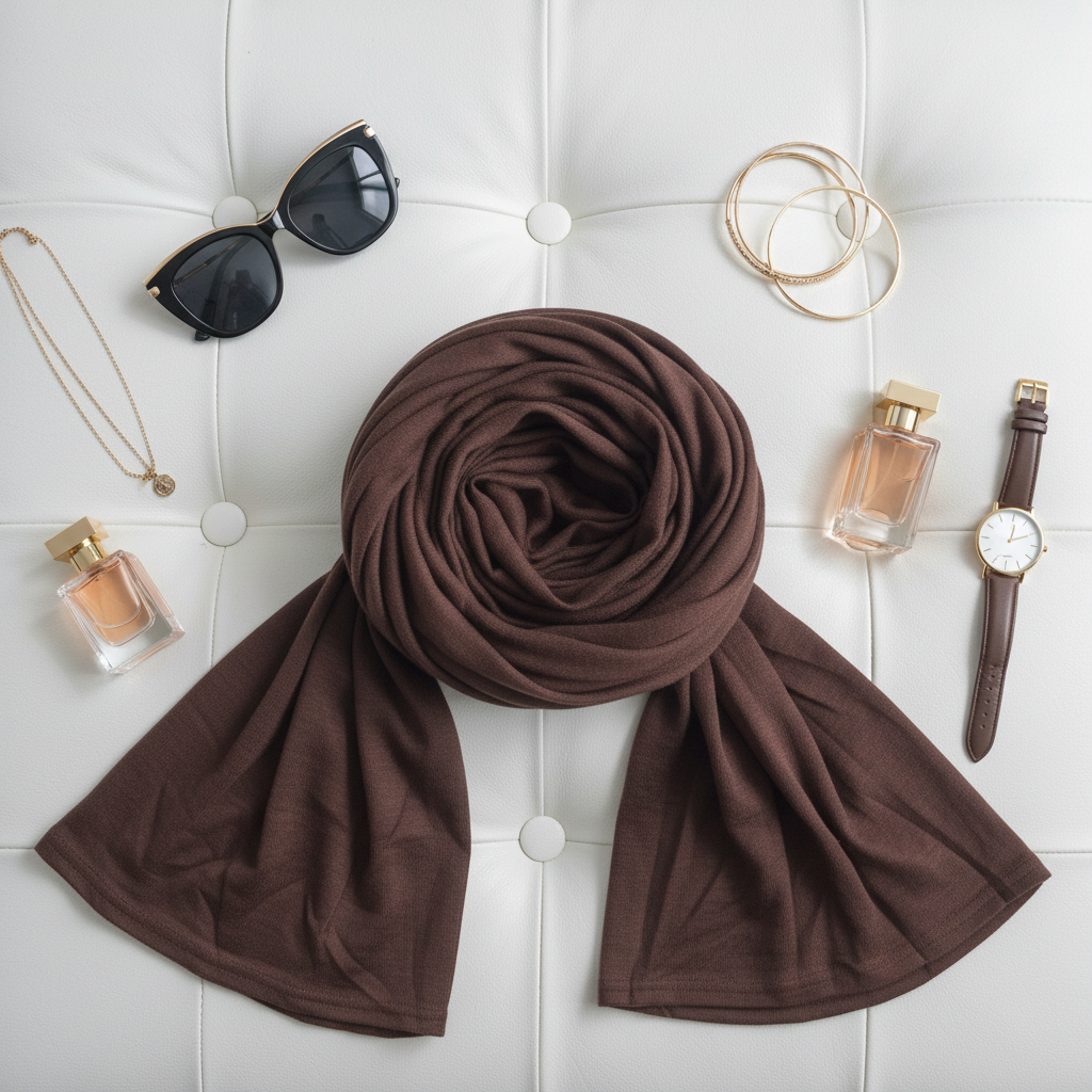 Cocoa Bean — MOJA Jersey Scarf