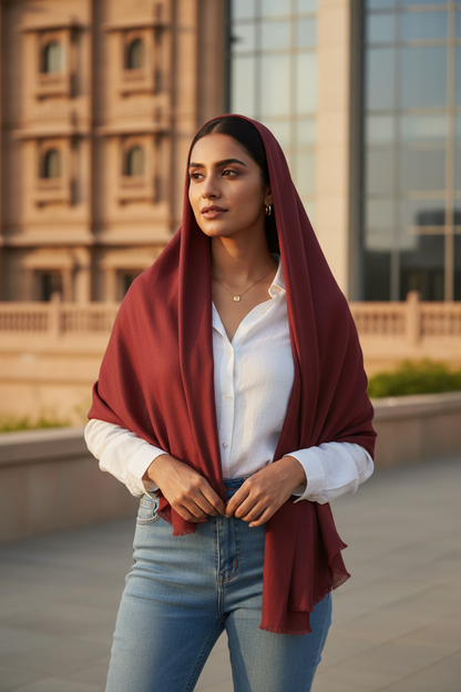 Royal Wine — MOJA Jersey Scarf