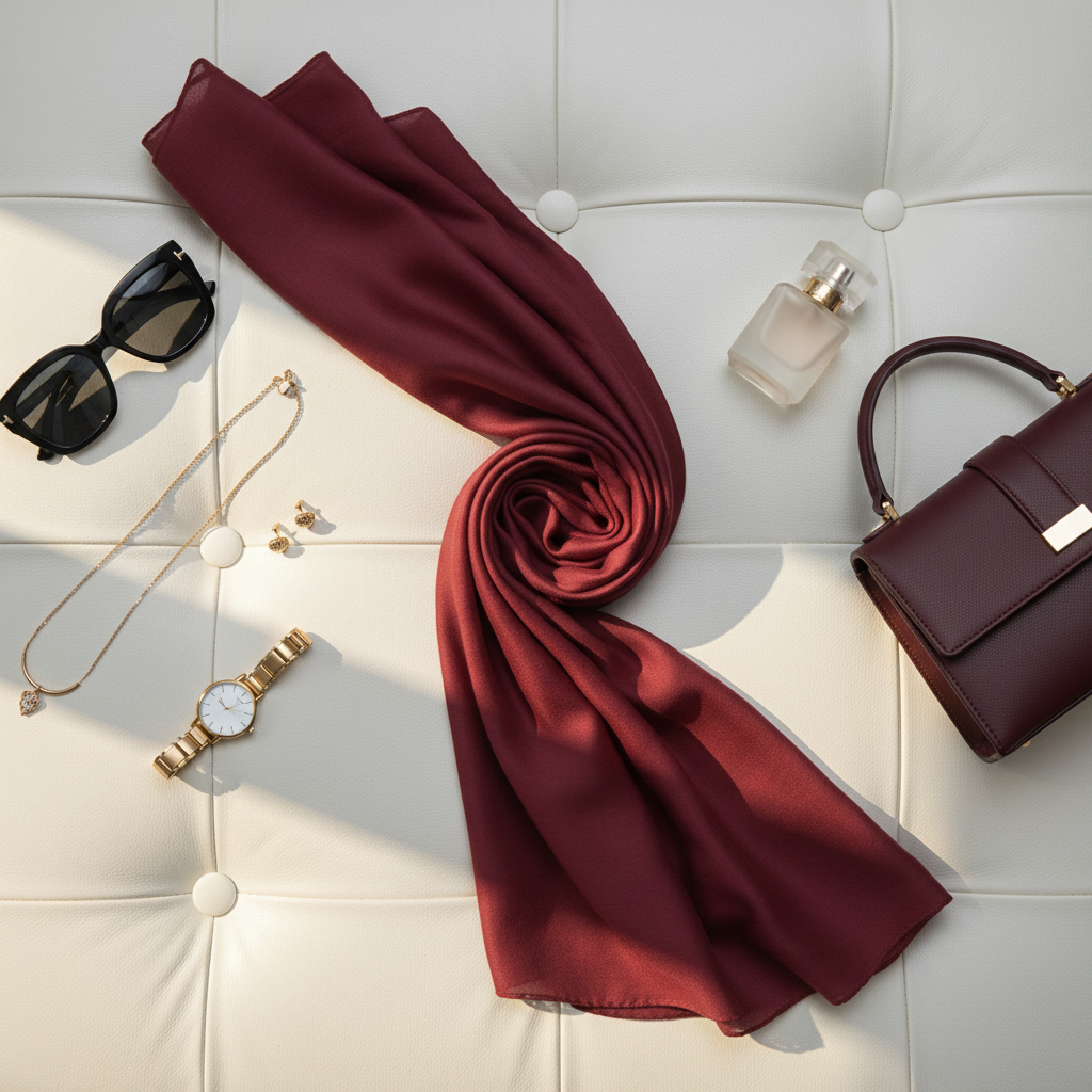 Royal Wine — MOJA Jersey Scarf