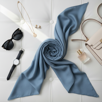 Soft Denim — MOJA Jersey Scarf