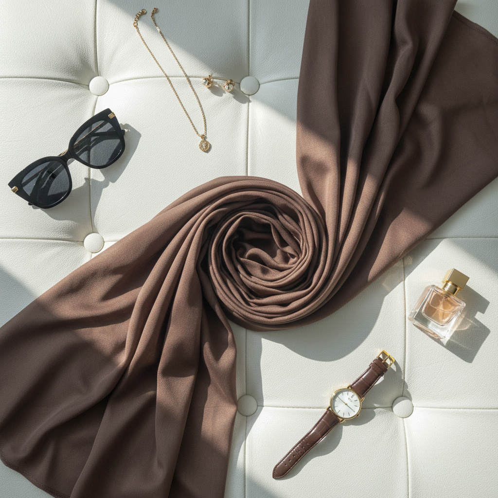 Mocha Dust — MOJA Jersey Scarf