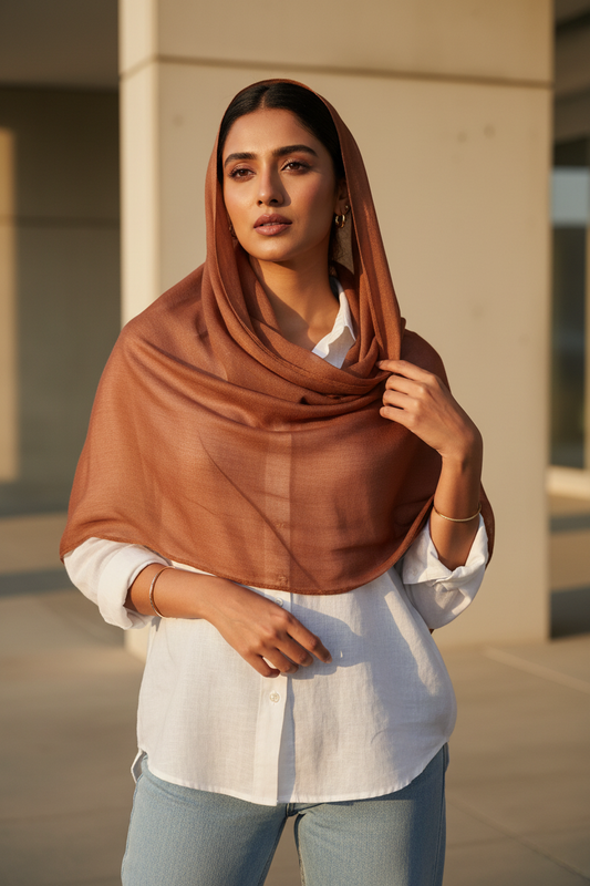 Copper Earth — MOJA Jersey Scarf