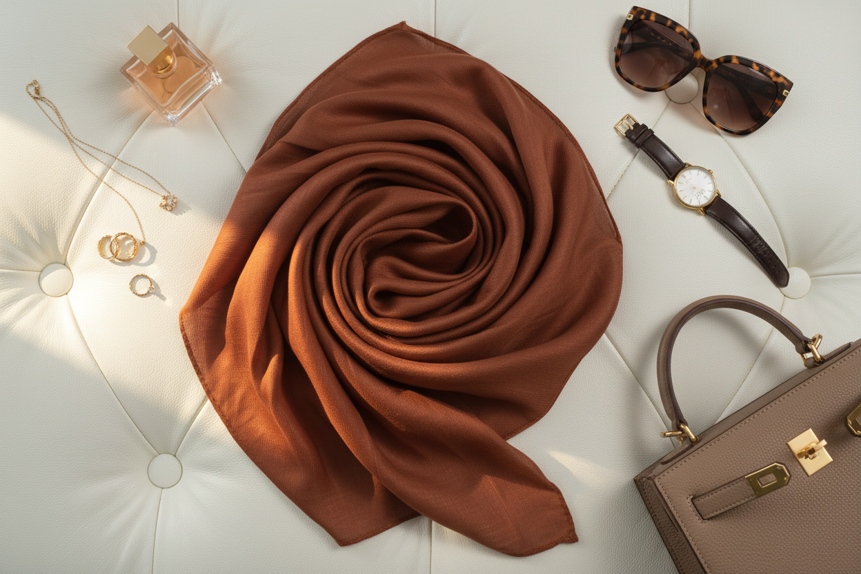 Copper Earth — MOJA Jersey Scarf