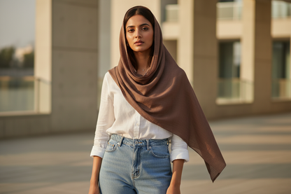 Milk Cocoa — MOJA Jersey Scarf