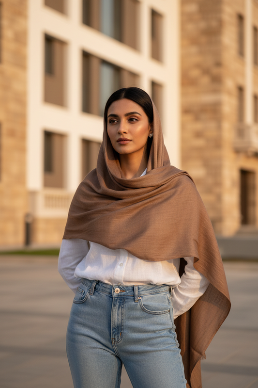 Café Nude — MOJA Jersey Scarf