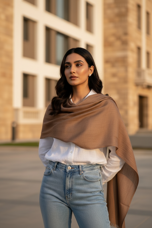 Café Nude — MOJA Jersey Scarf