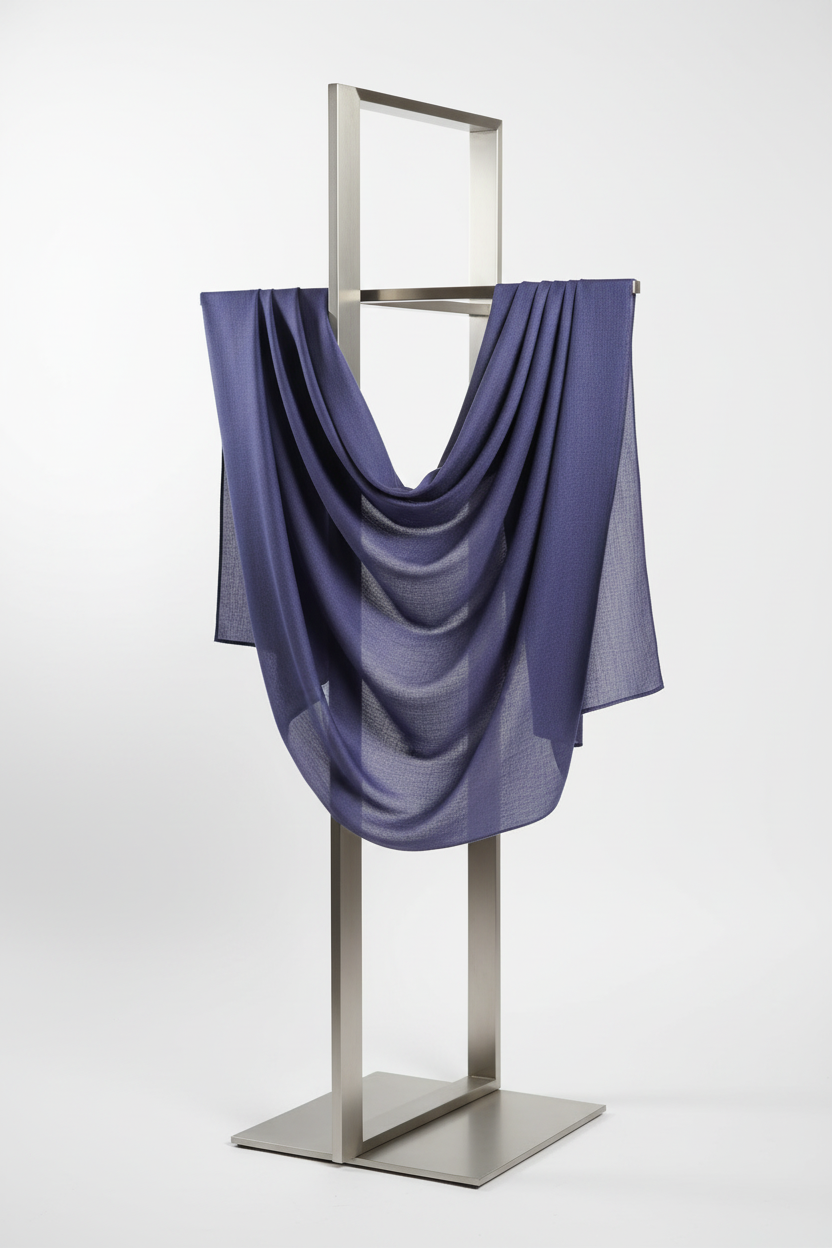 Ash Periwinkle — MOJA Jersey Scarf