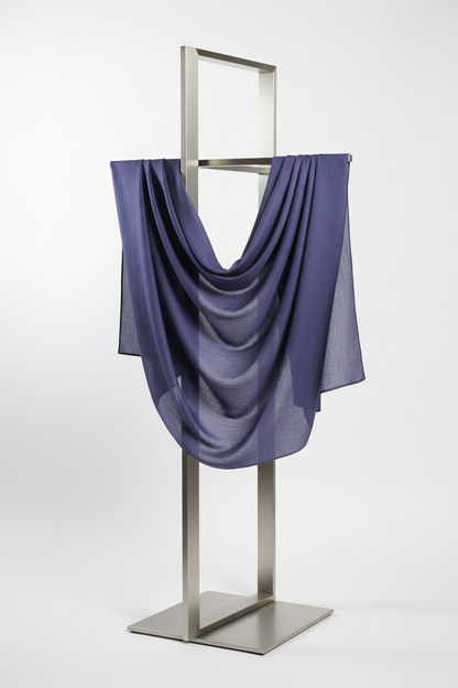 Ash Periwinkle — MOJA Jersey Scarf