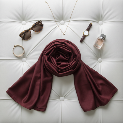 Cinnamon Wine — MOJA Jersey Scarf