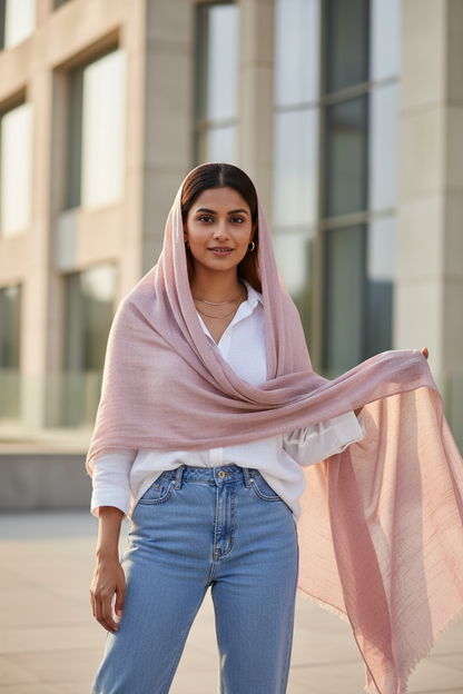 Antique Rose — MOJA Jersey Scarf