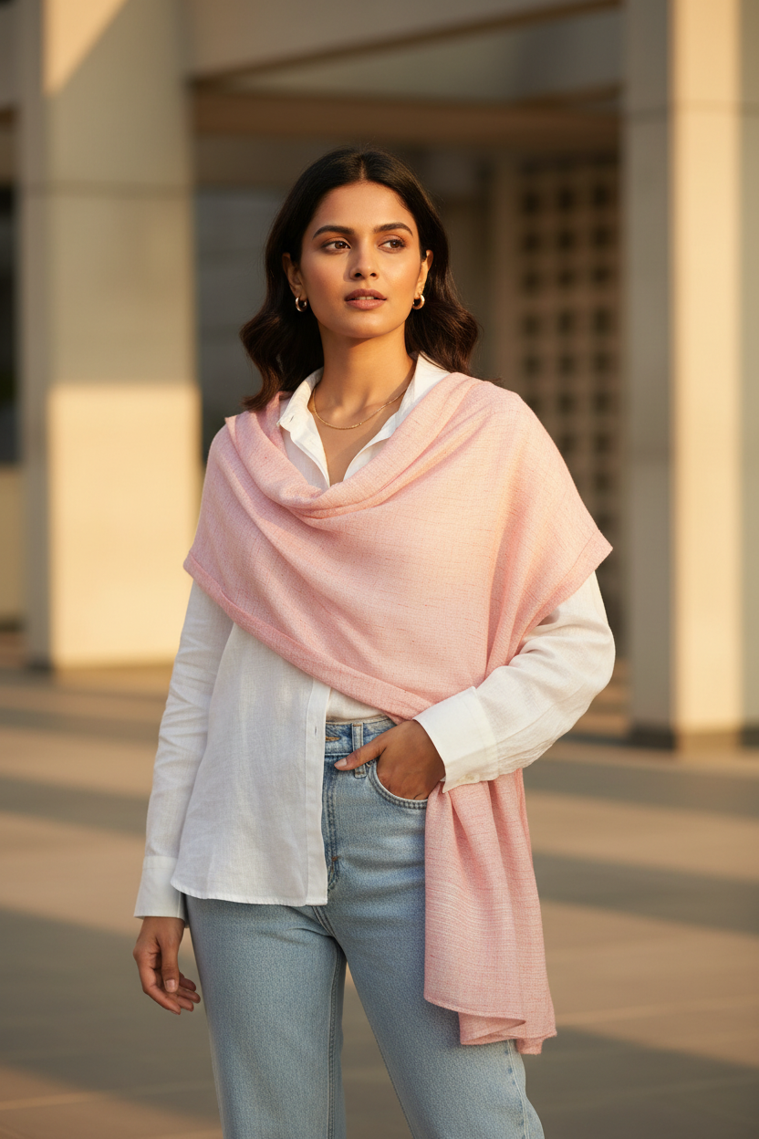 Antique Rose — MOJA Jersey Scarf