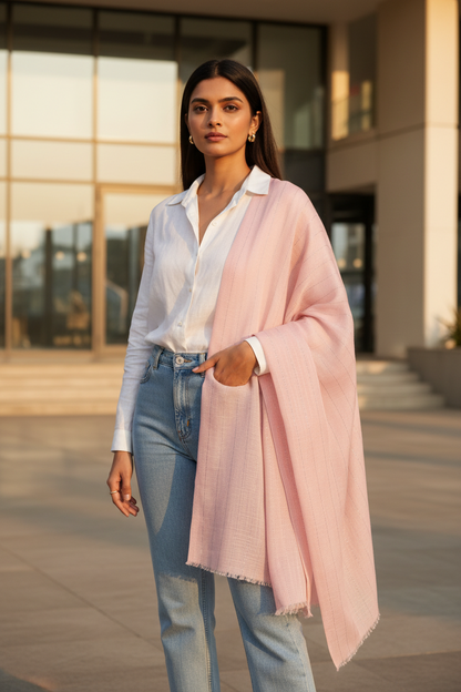 Rosy Dream — Cotton Scarf