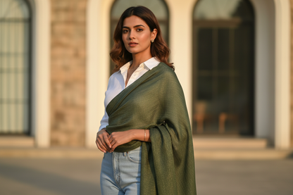 Forest Mist — Chiffon Scarf