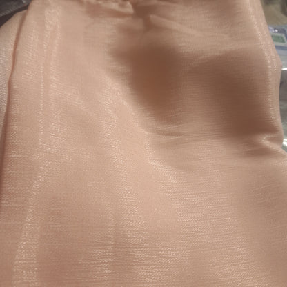 Peach Glow — Chiffon Scarf