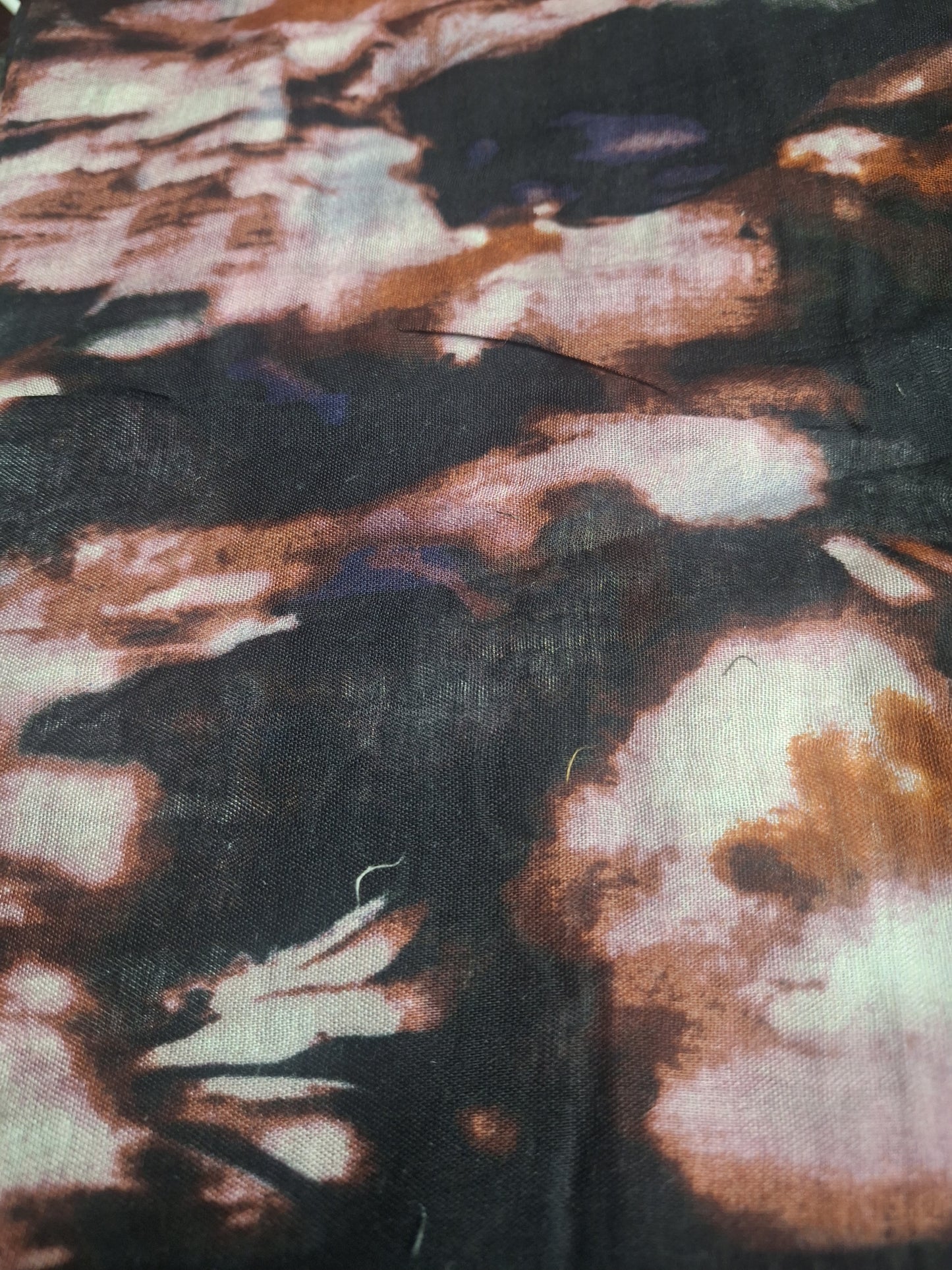 Mocha Noir - Modal Cotton Scarf
