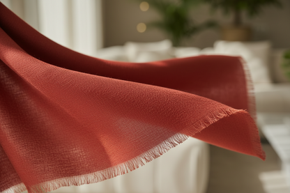 Autumn Flame — Modal Silk Soft Drape Stole