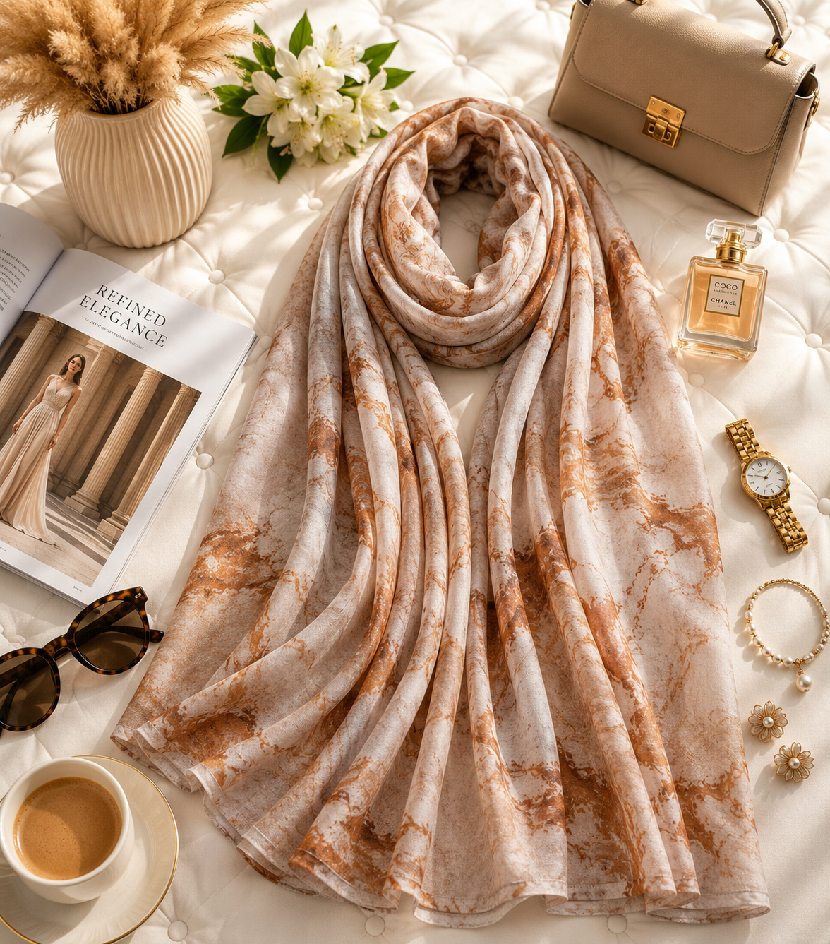 Desert Dune - Modal Cotton Scarf