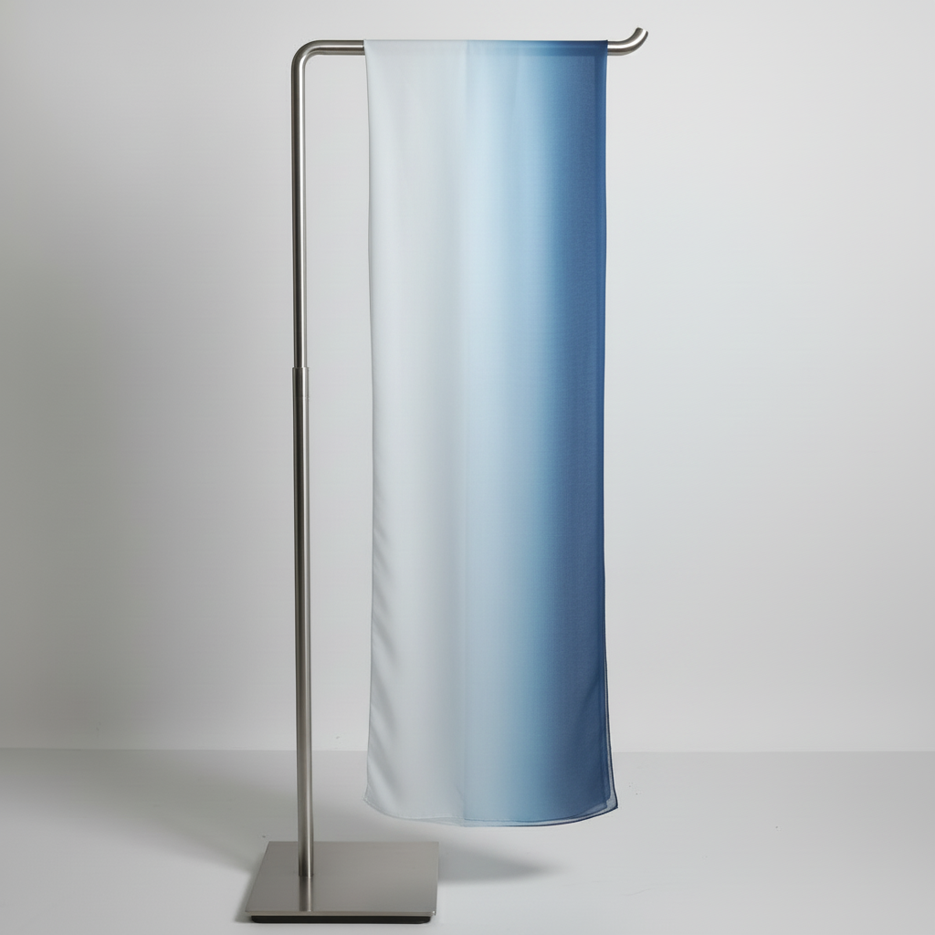 Ocean Mist — HIBA Ombre Georgette Scarf