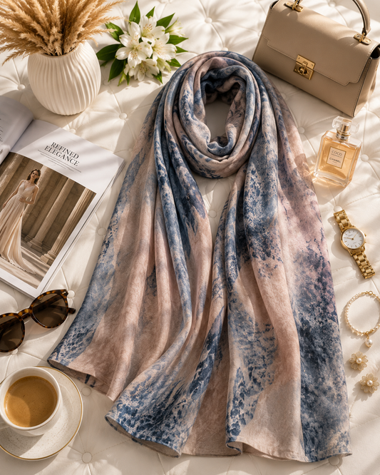 Shadow Dune - Modal Cotton Scarf