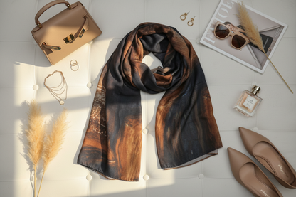 Ambar Current - Modal Cotton Scarf