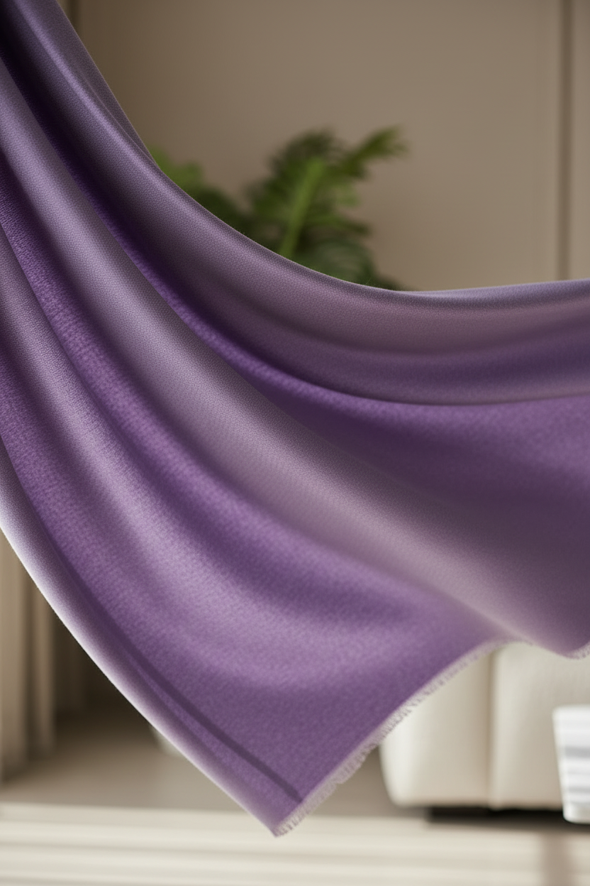 Lilac Whisper — Modal Silk Soft Drape Stole