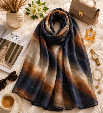 Ambar Current - Modal Cotton Scarf