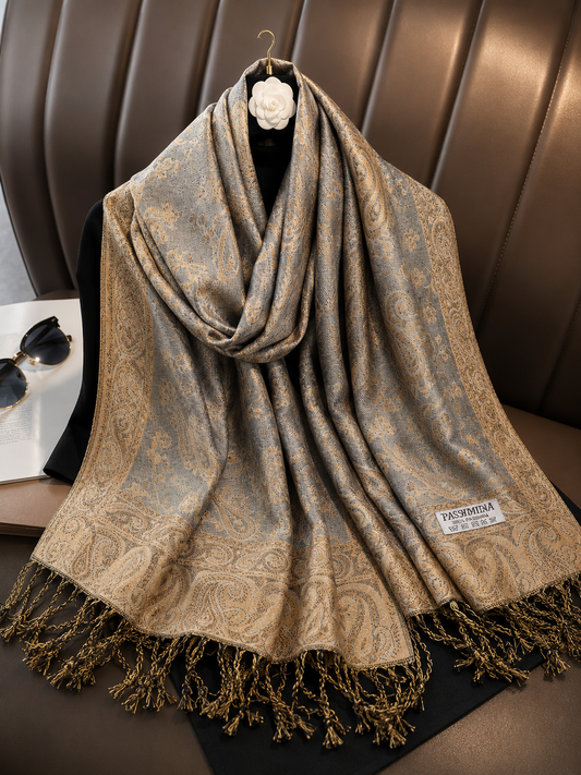 Sandstone Heritage -Premium Pashmina Stole