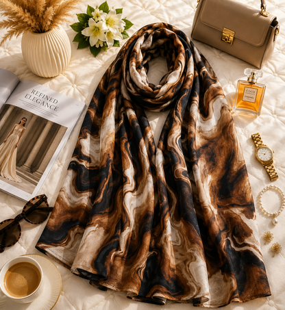 Carmel Stone - Modal Cotton Scarf