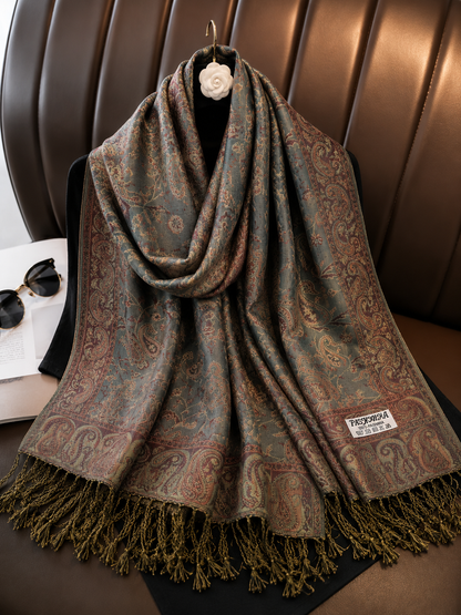 Moss Heritage - Premium Pashmina Stole